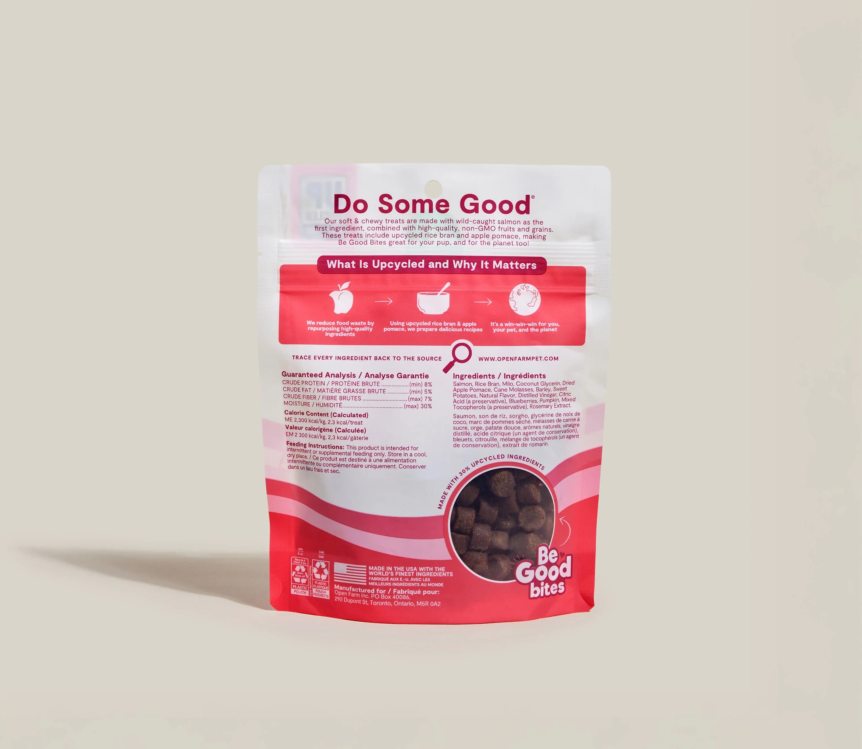 Open Farm Dog Be Good Bites Salmon (6oz)