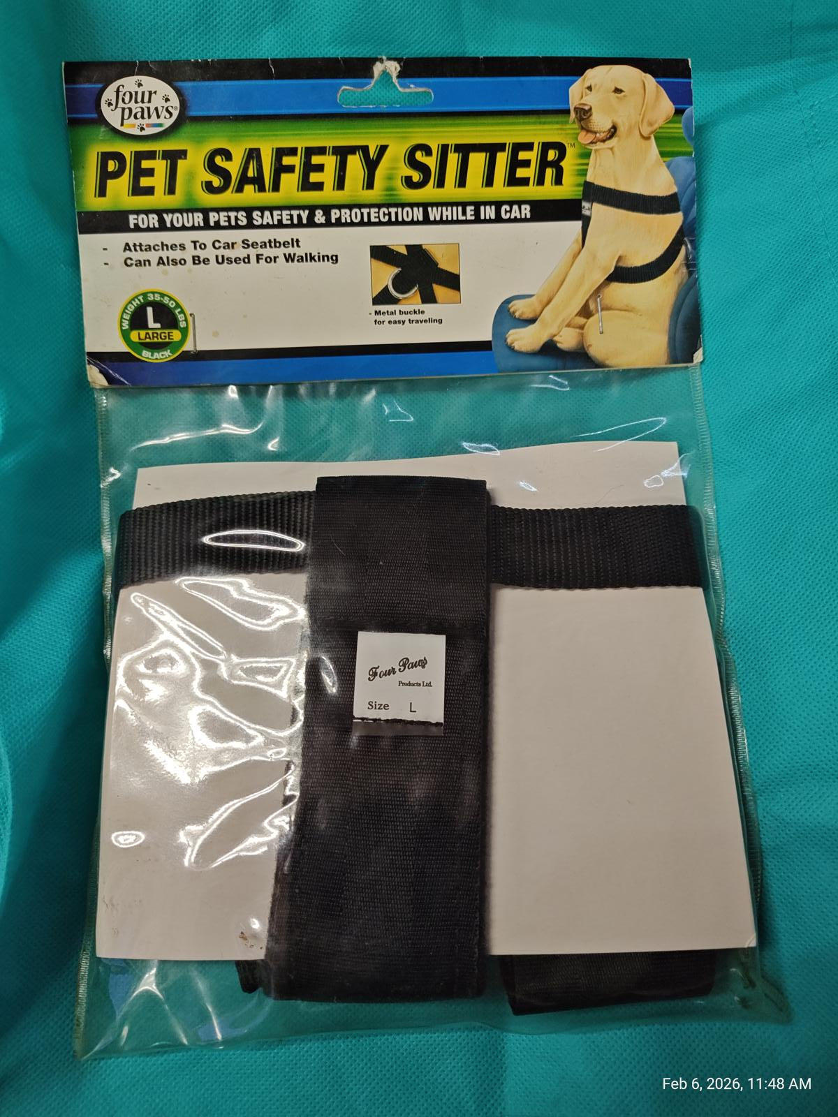 Car Safety Harness Large 35 to 50 Pounds