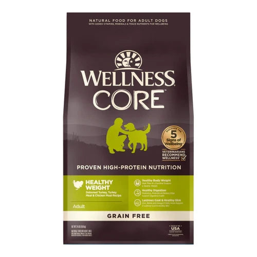 Wellness Core Dry Dog Healthy Weight Adult Grain Free (4lb)