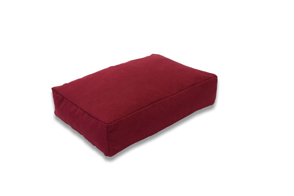 Hemp Dog Bed - Organic Natural Latex Foam Fill Orthopedic Support