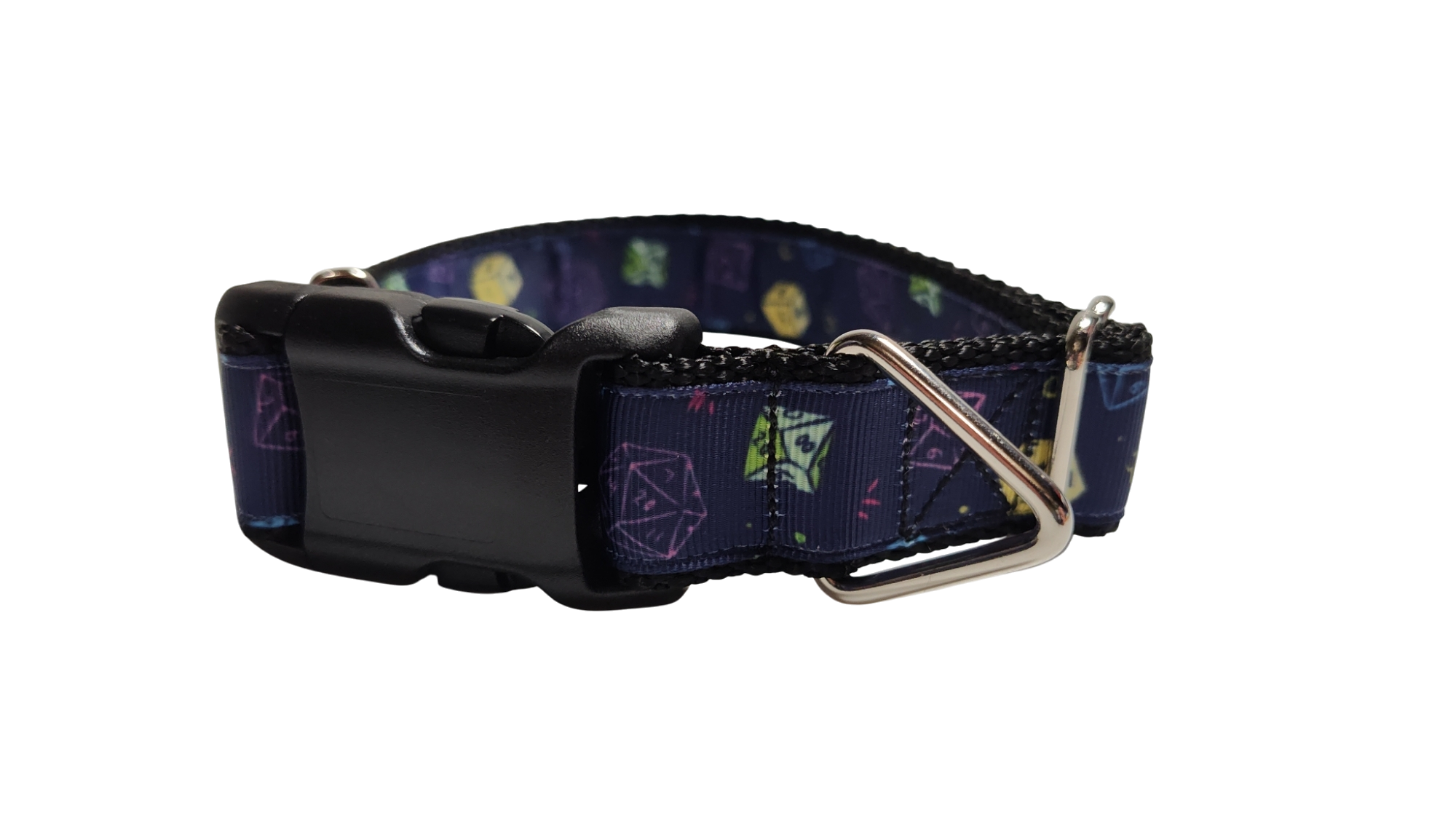 Roll the Dice Nylon Dog Collar