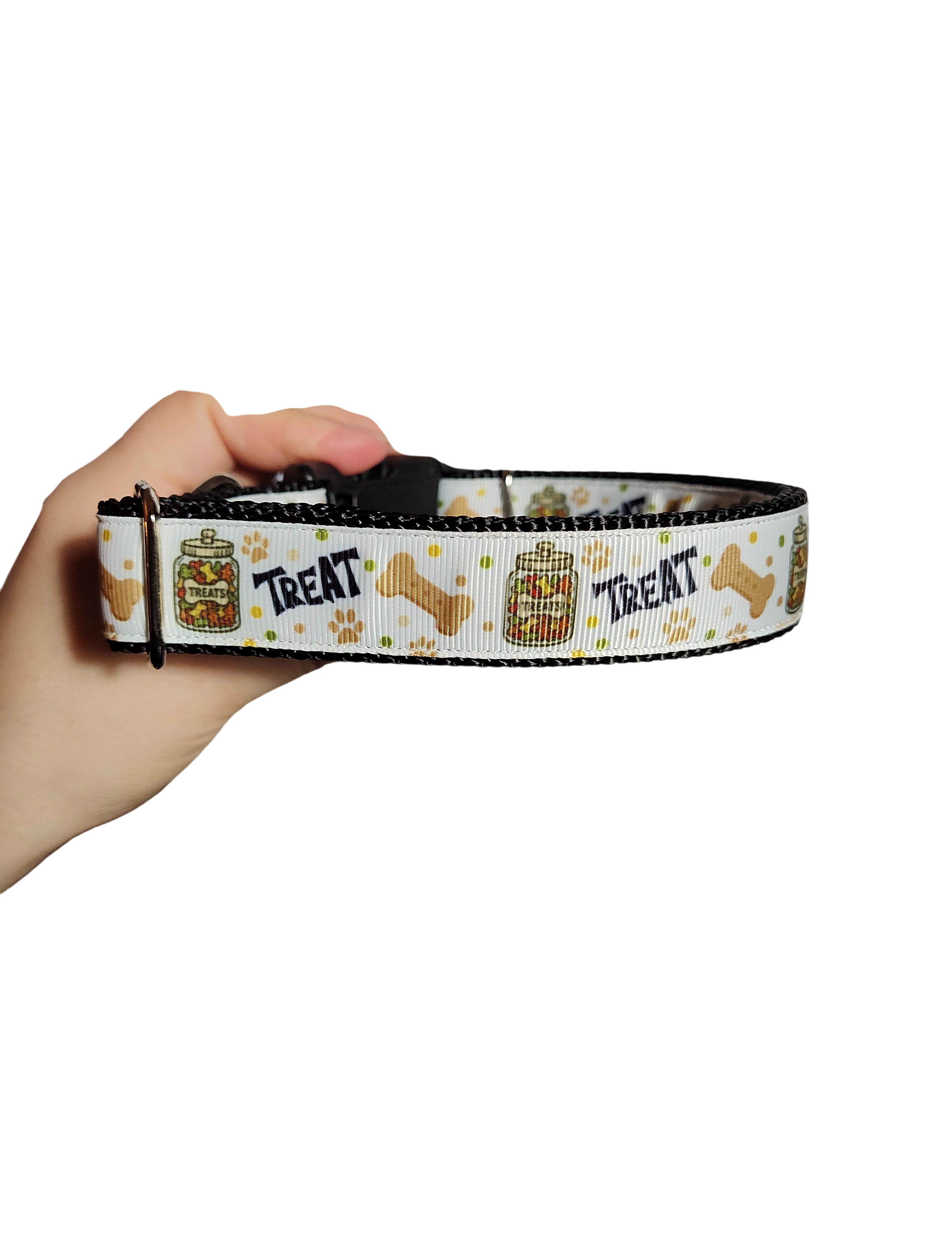 Treat Nylon Dog Collar
