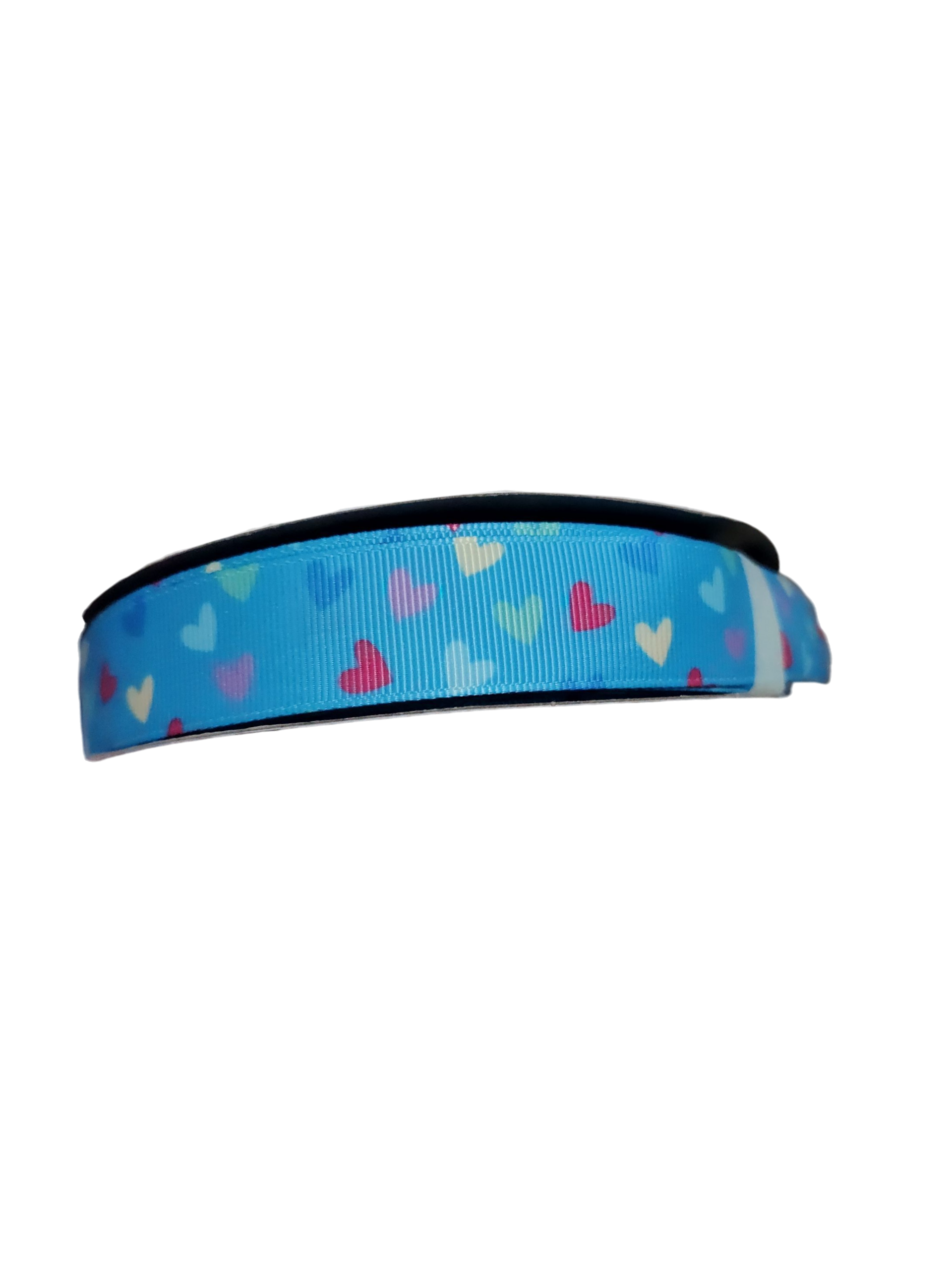 Confetti Hearts Nylon Dog Collar