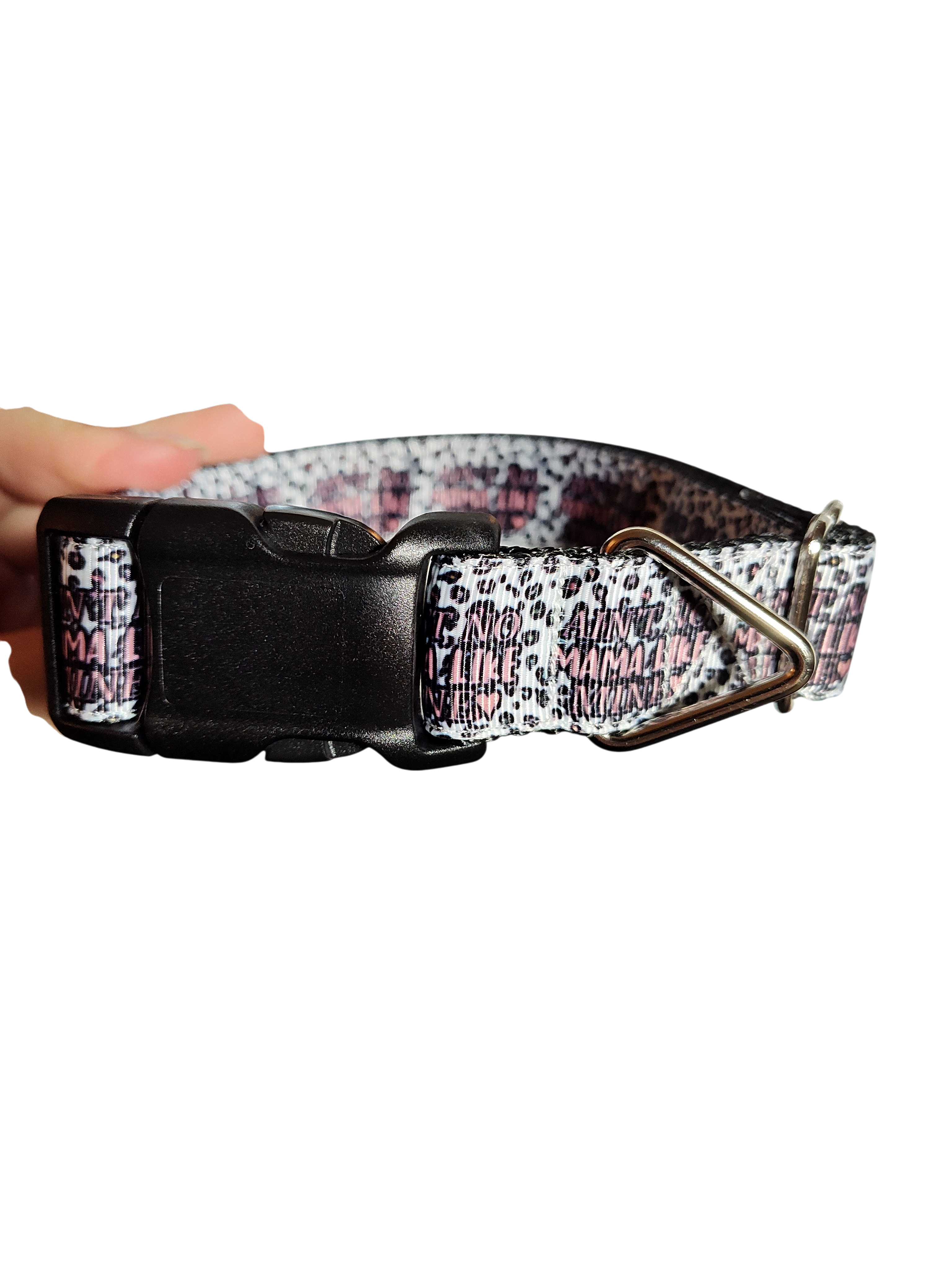 Ain't No Mama Like Mine Nylon Dog Collar