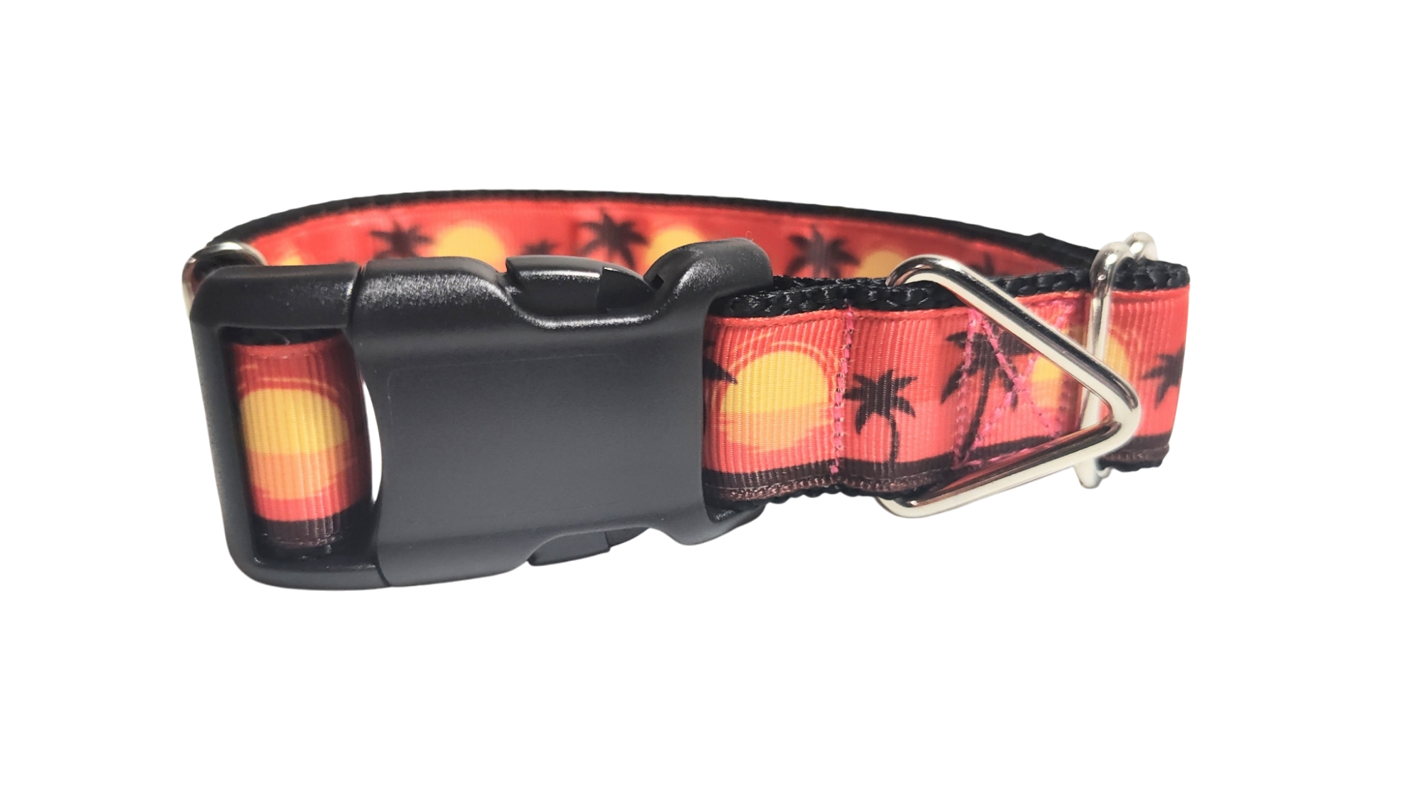 Beach Sunsets Nylon Dog Collar