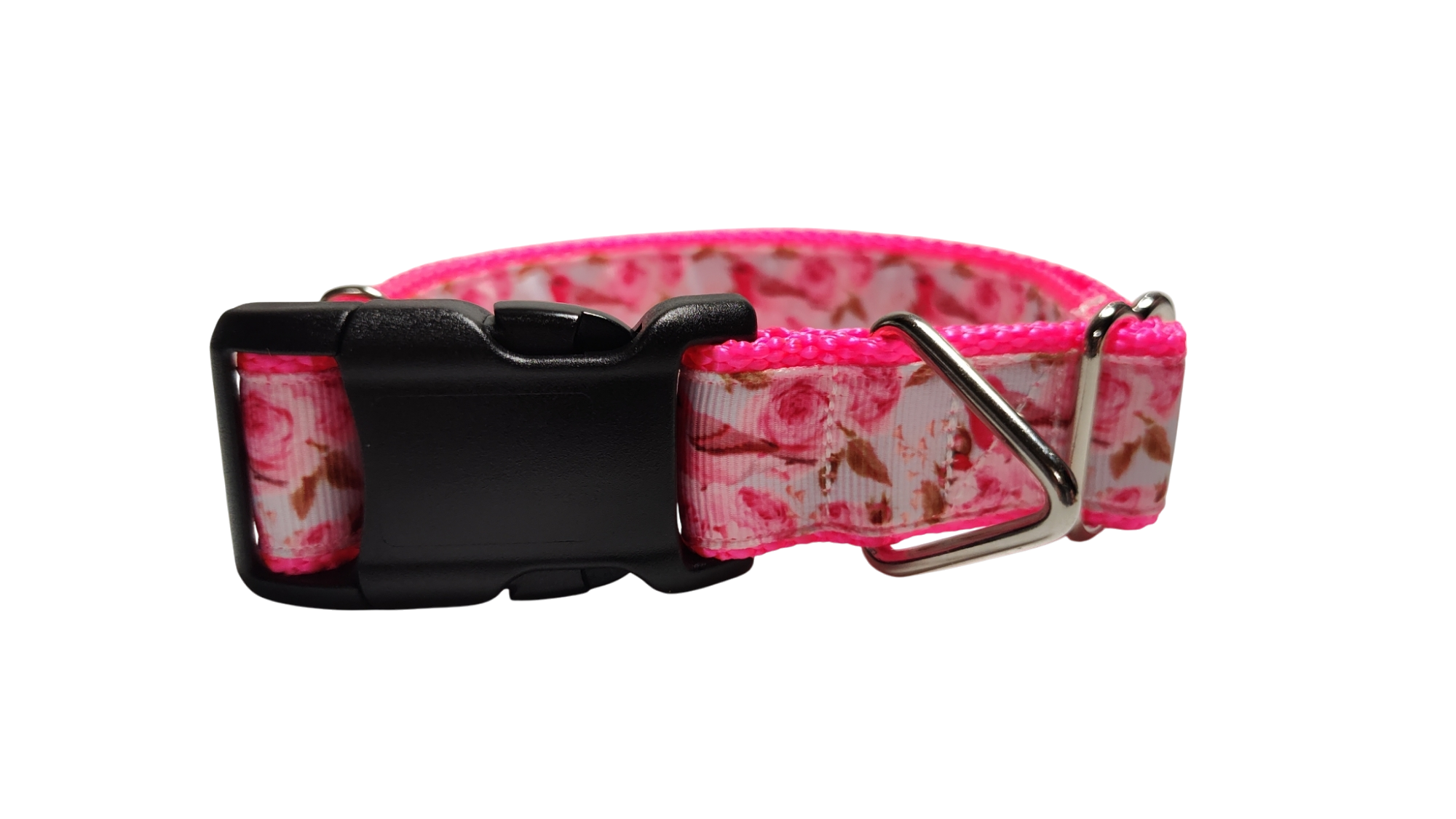 Rose Finch Bird Nylon Dog Collar