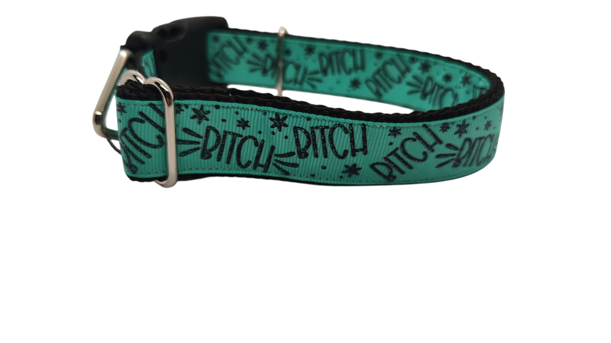 Bitch Tropic Nylon Dog Collar