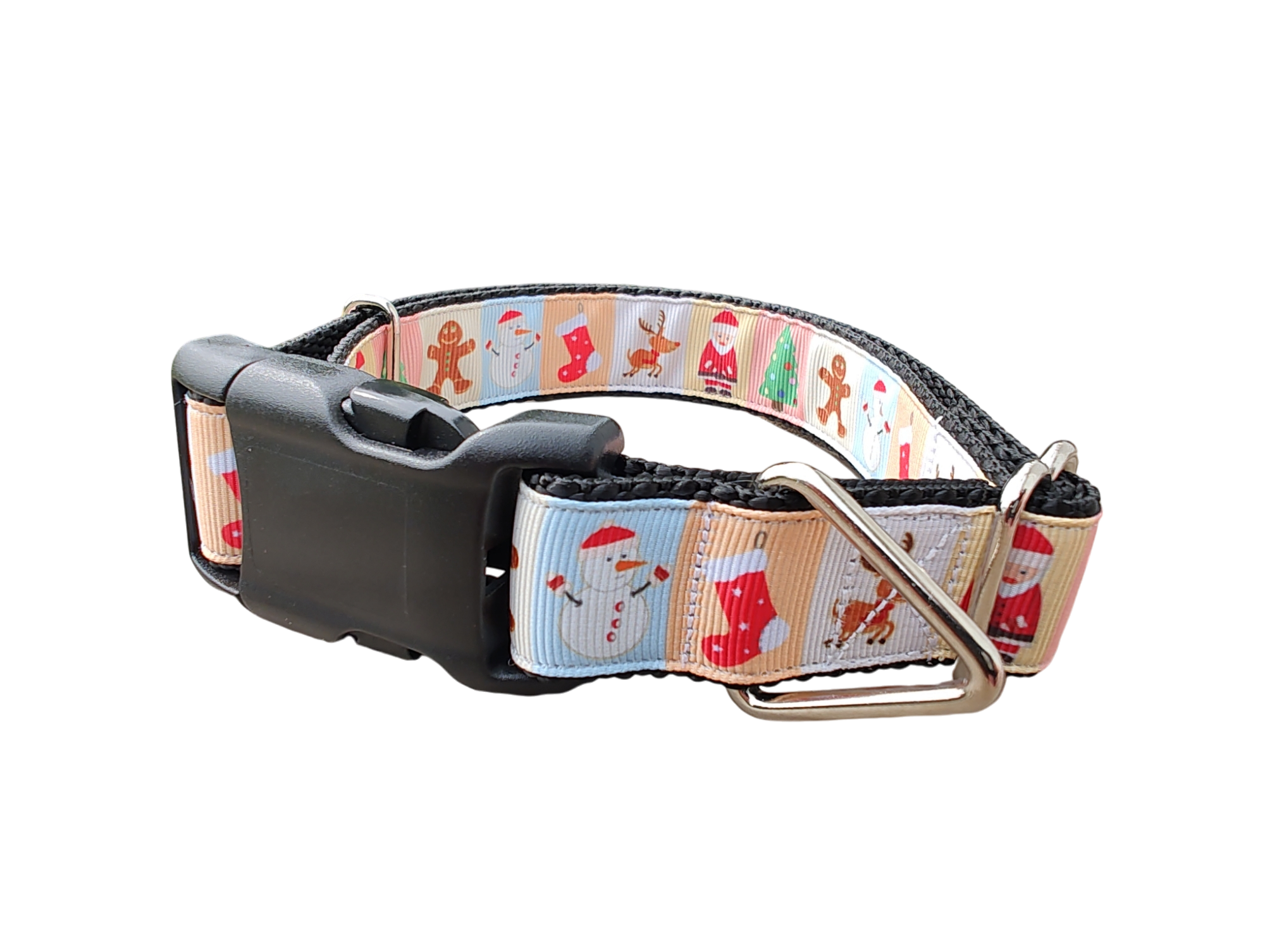 All Things Christmas Nylon Dog Collar