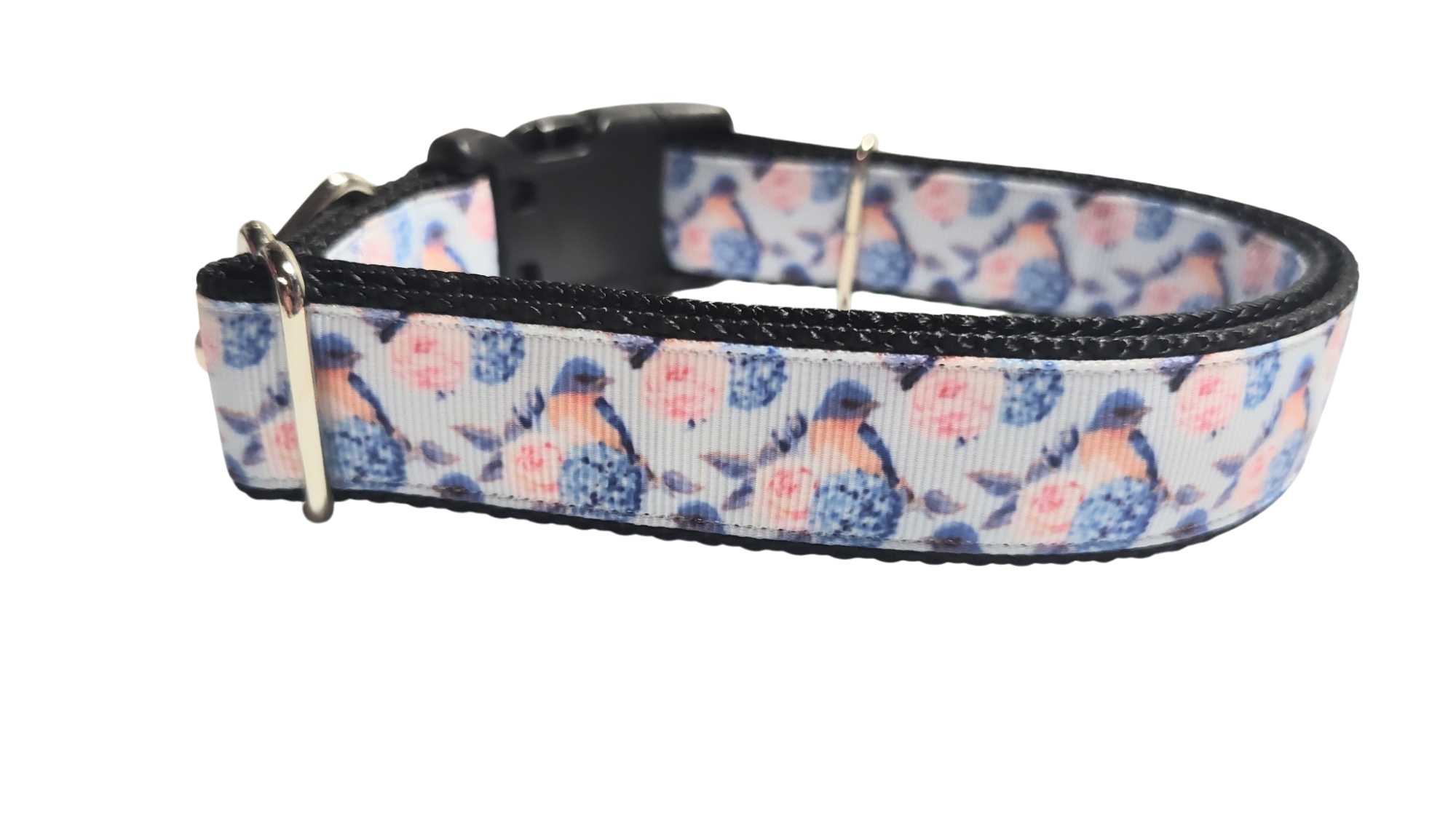 Blue Bird Nylon Dog Collar