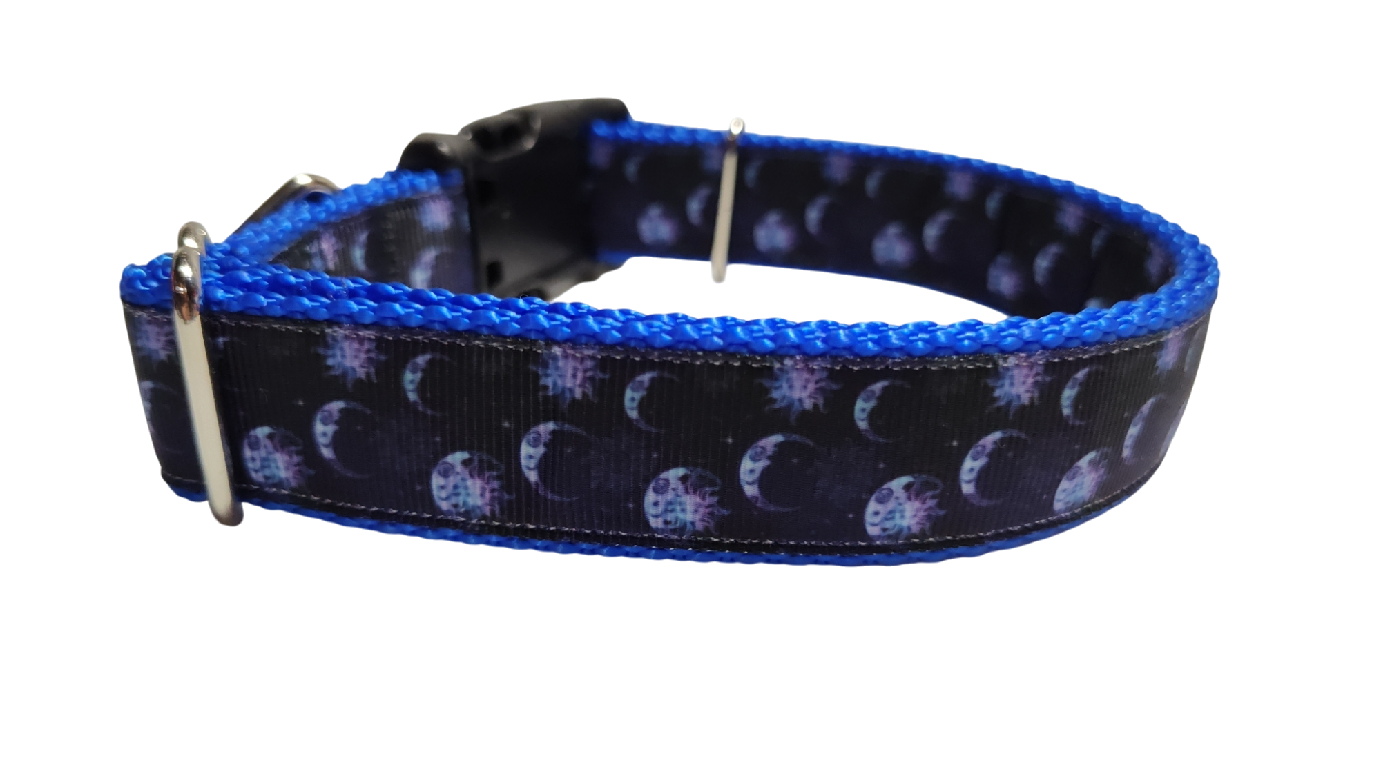 Moon Nylon Dog Collar