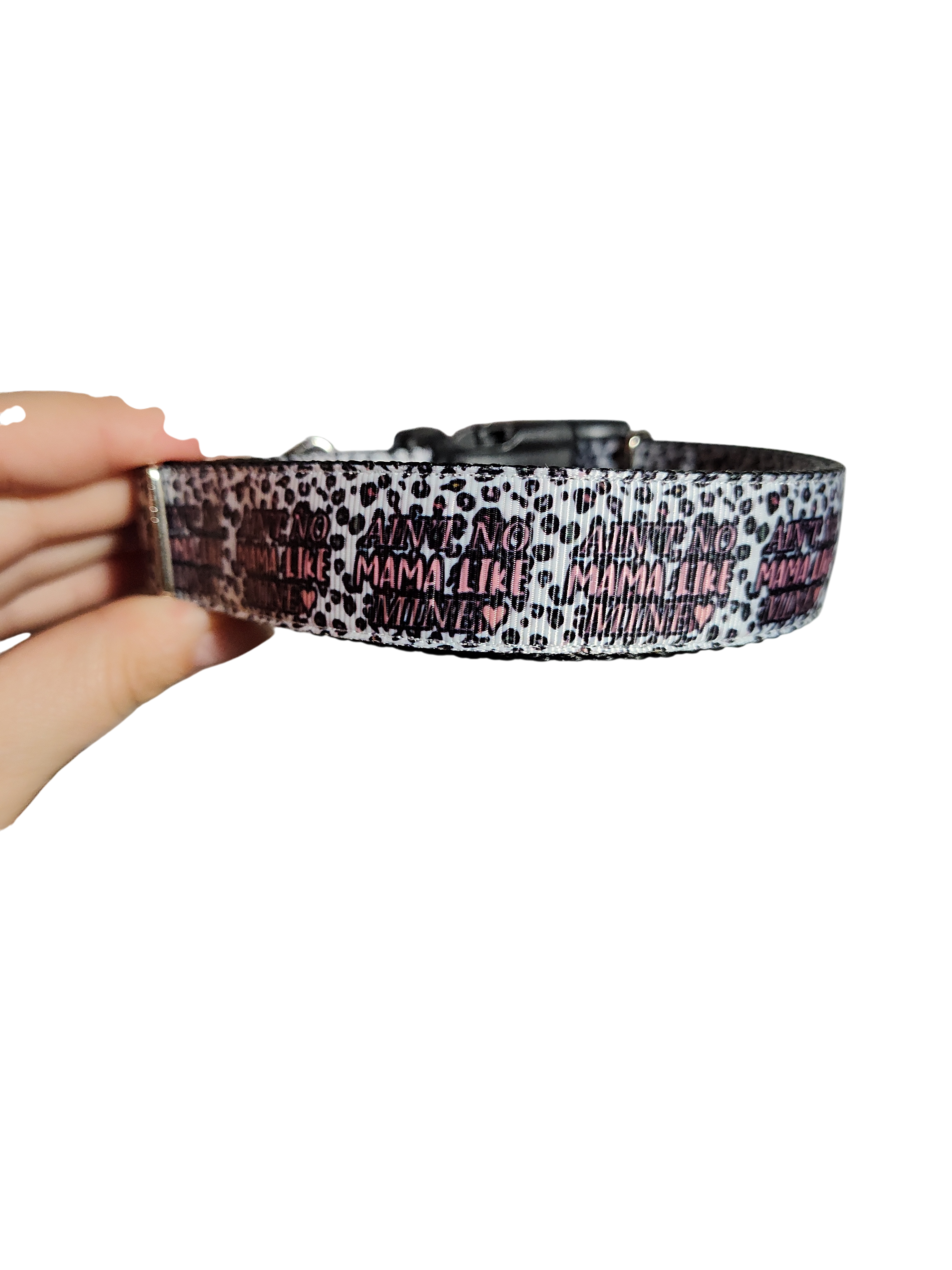 Ain't No Mama Like Mine Nylon Dog Collar