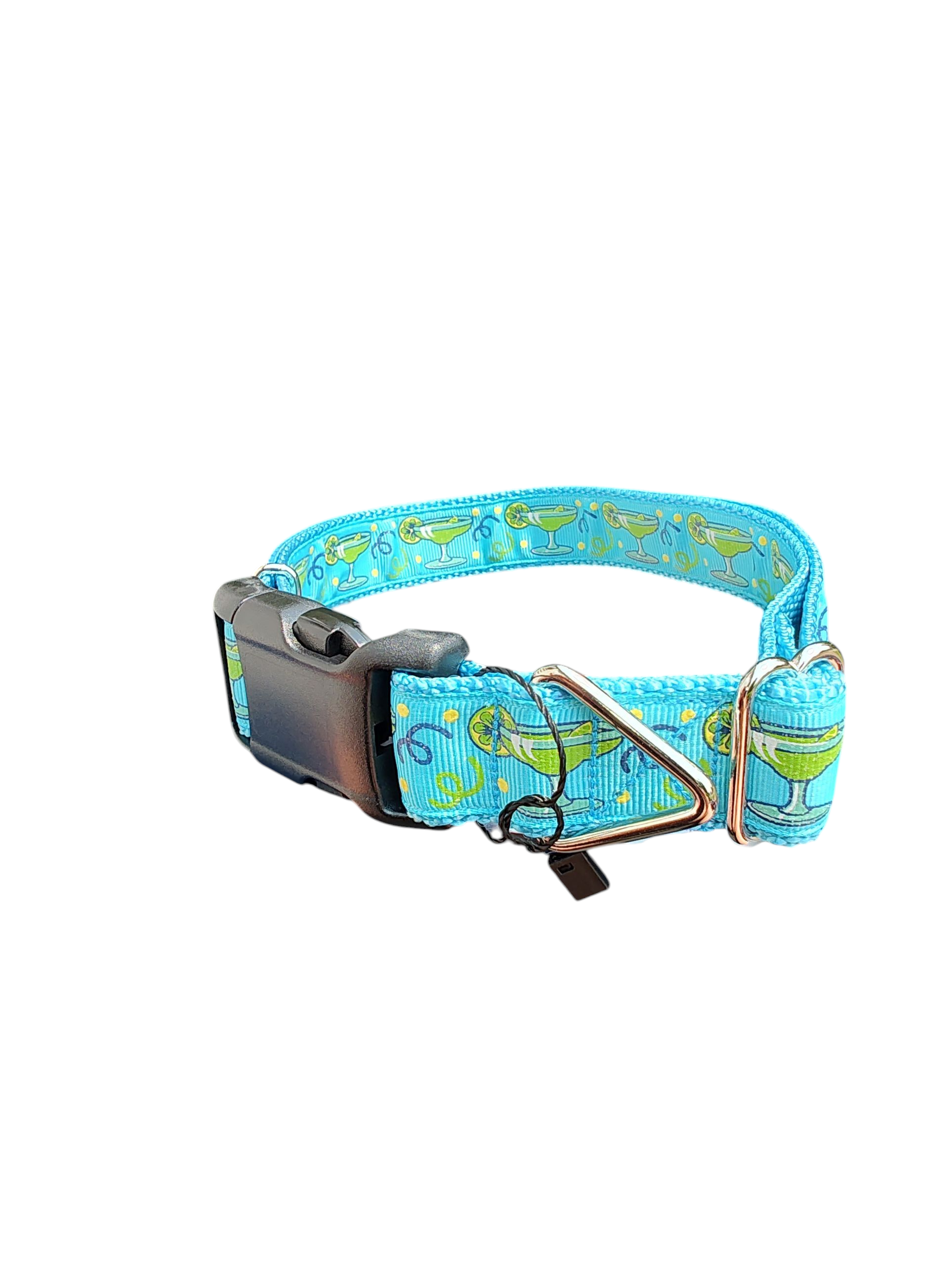 Lime Margarita Nylon Dog Collar