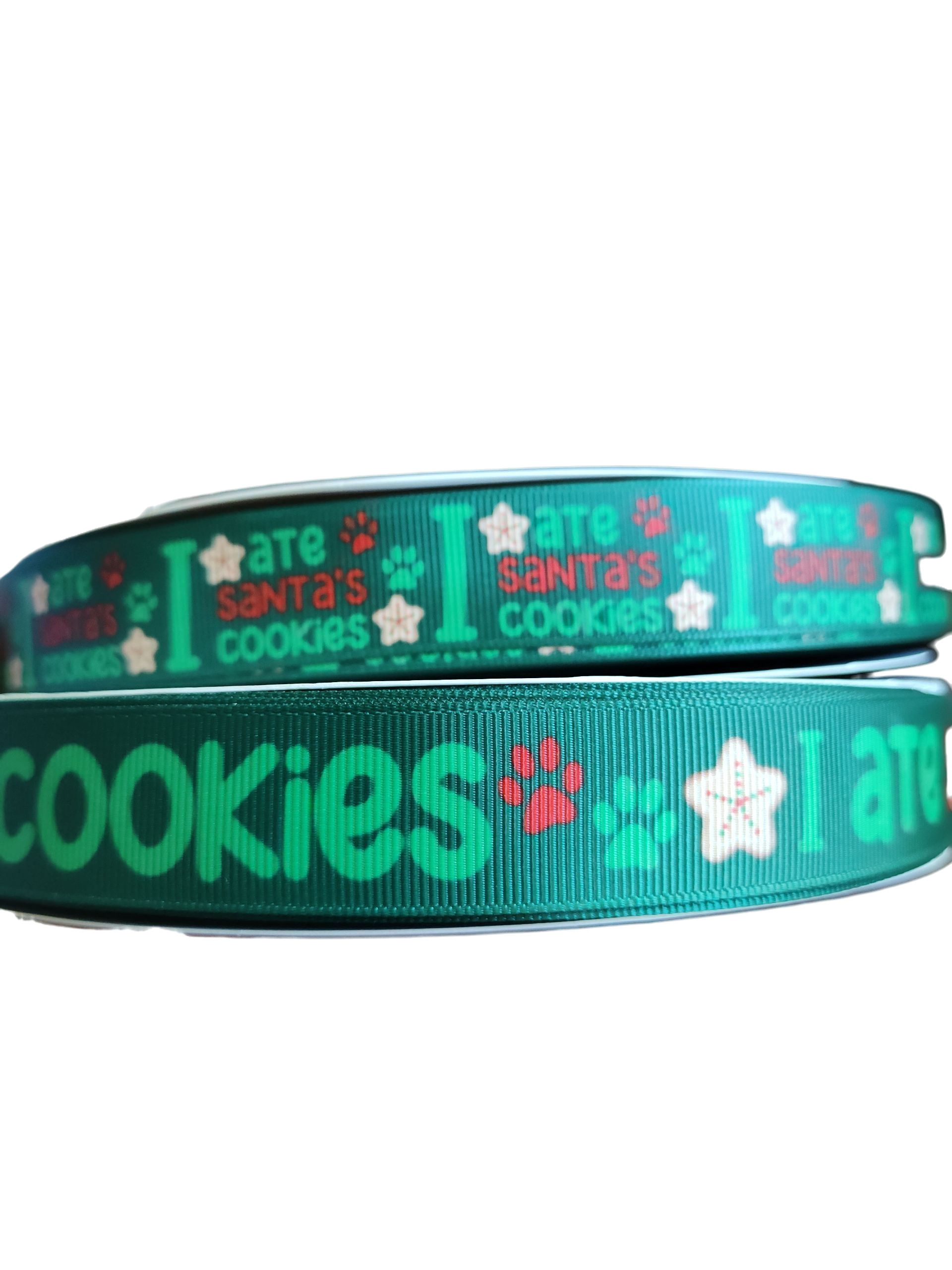 I ate Santa's Cookies Nylon Dog Collar, Leash
