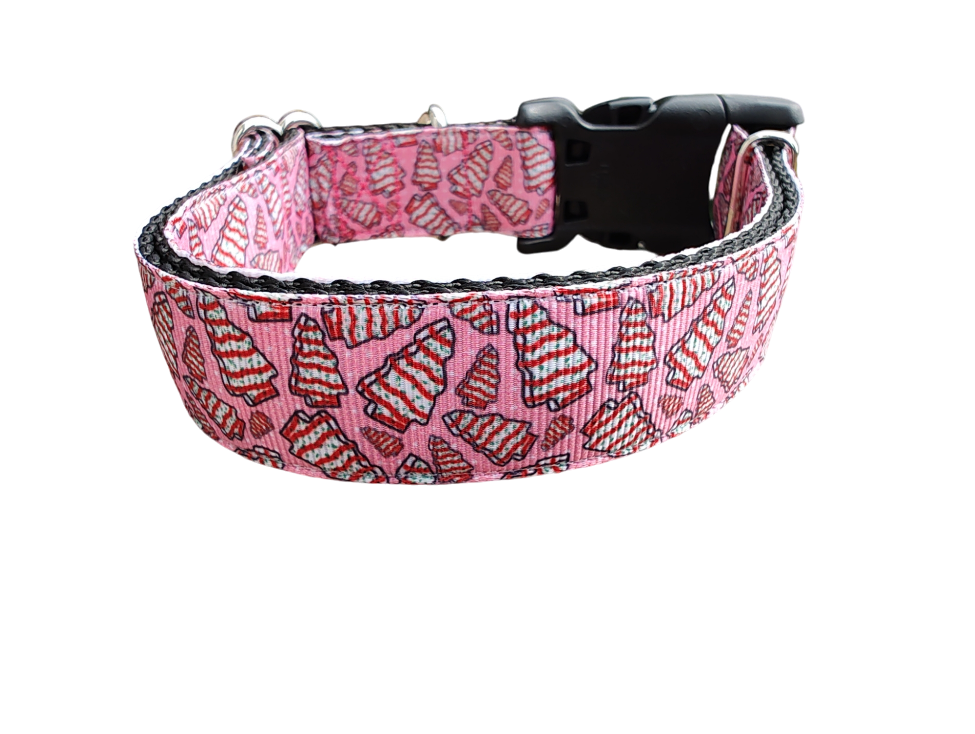 Snack Cake Trees Nylon Dog Collar