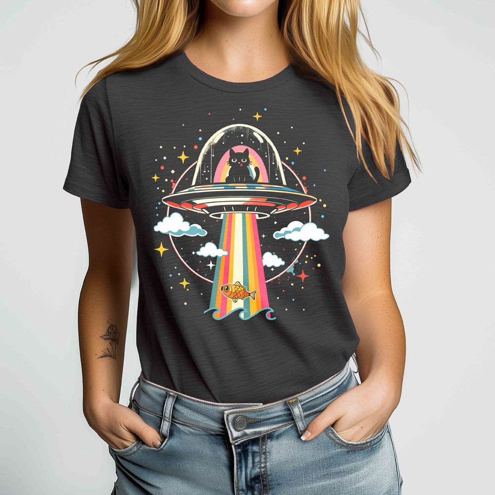 UFO Cat Crewneck Tshirt