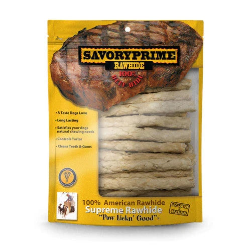 Savory Prime Rawhide Sticks (5inch 30pk)