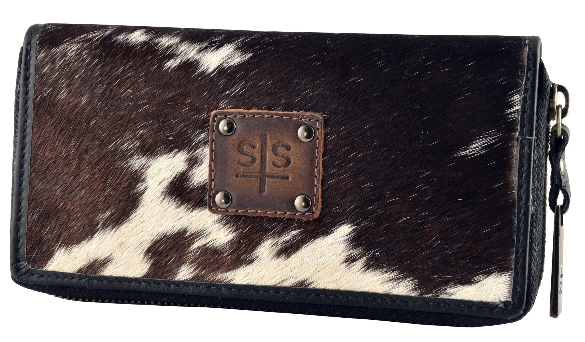 STS Cowhide Bi-Fold Zip Wallet
