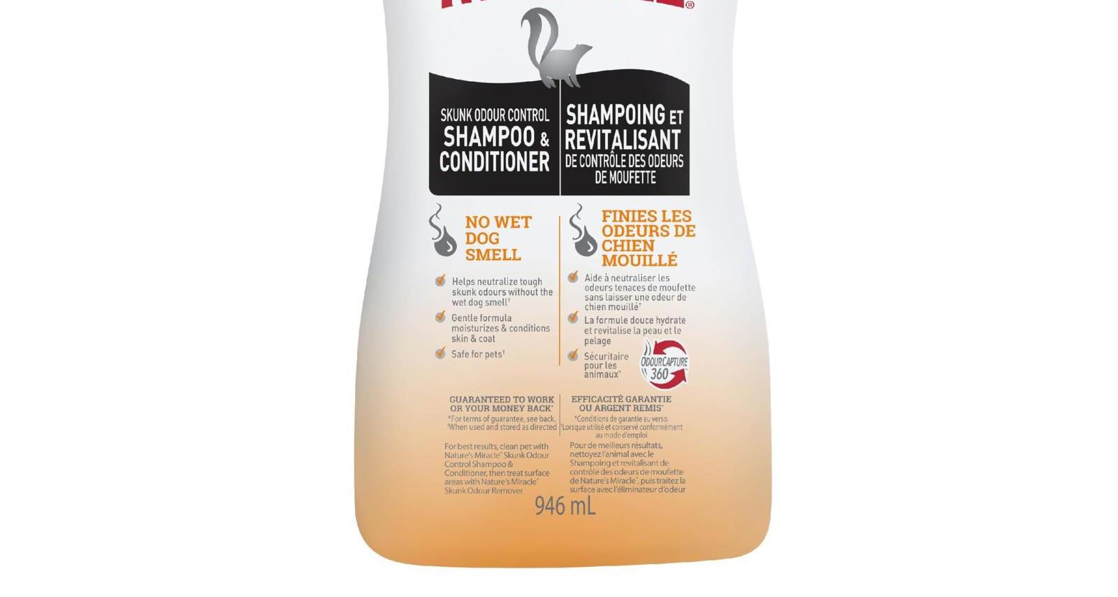 Skunk Odor Control Shampoo & Conditioner Citrus Scent, 32 fl oz