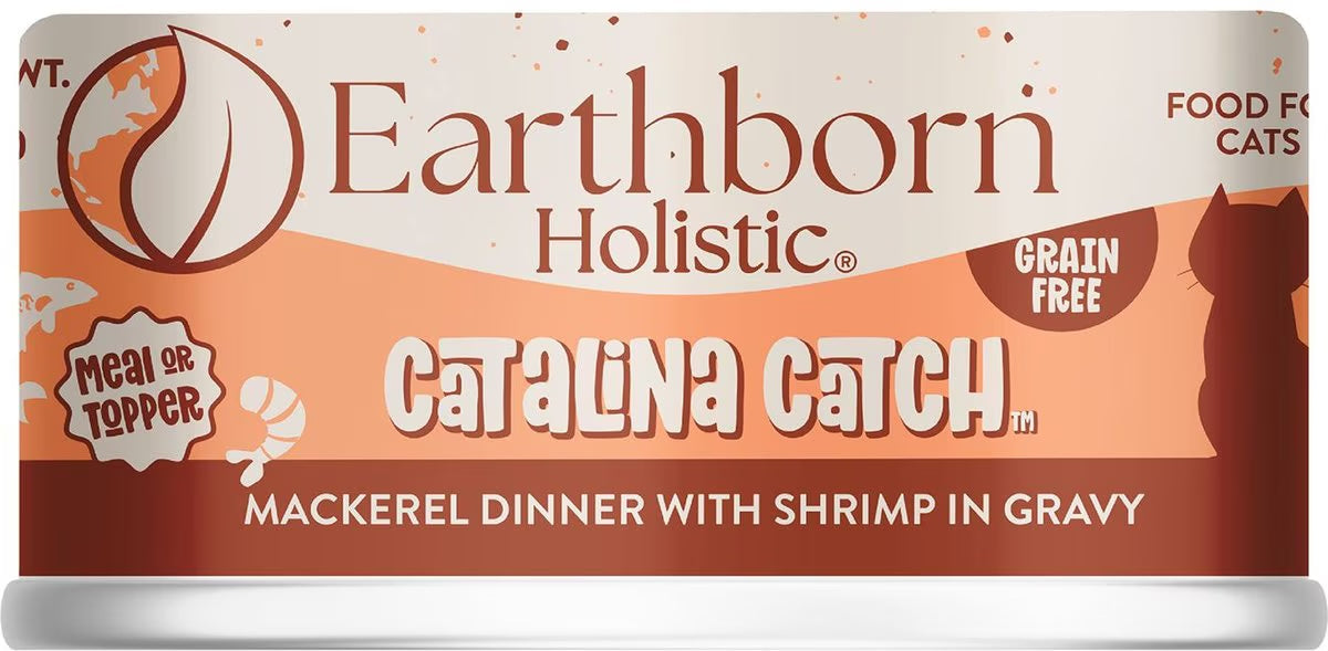 Earthborn Grain Free All Life Stages Catalina Catch Wet Cat Food