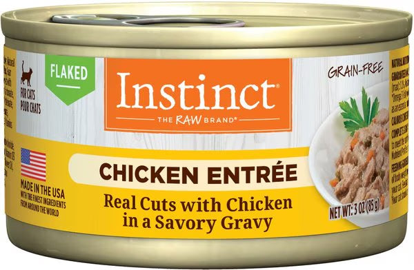 Instinct Flaked Chicken Grain Free Wet Cat Food (3oz)