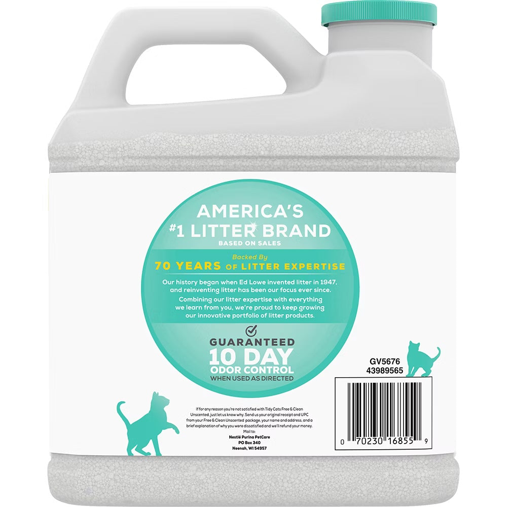 Tidy Cat Unscented Clumping Scoop-able Litter (20lb)