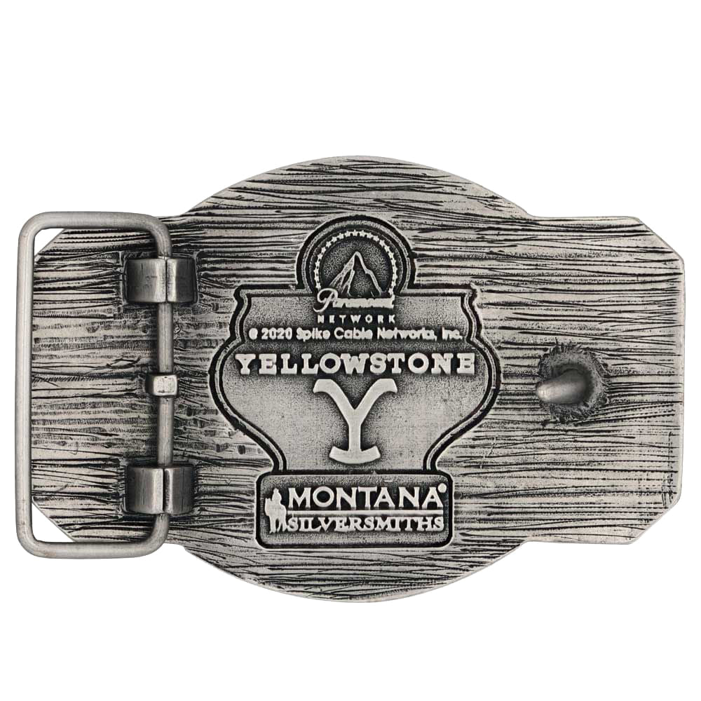 The Y Yellowstone Dutton Ranch Attitude Belt Buckle