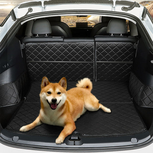 Tesery Waterproof Trunk Mat Dog Cover for Tesla Model Y - Black