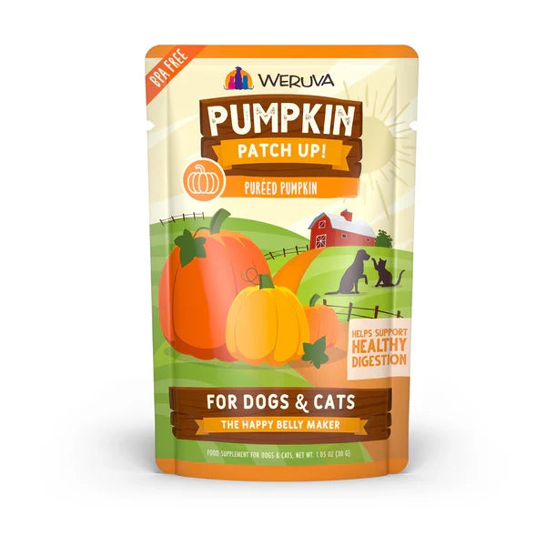 Weruva Pumpkin Patch Up! Pureed Pumpkin Dog & Cat Wet Pouch (1.05oz)