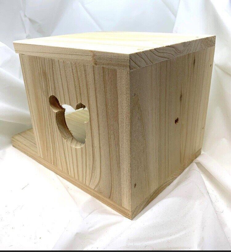 Chinchilla Chew House With Hardware To Attach To Cage