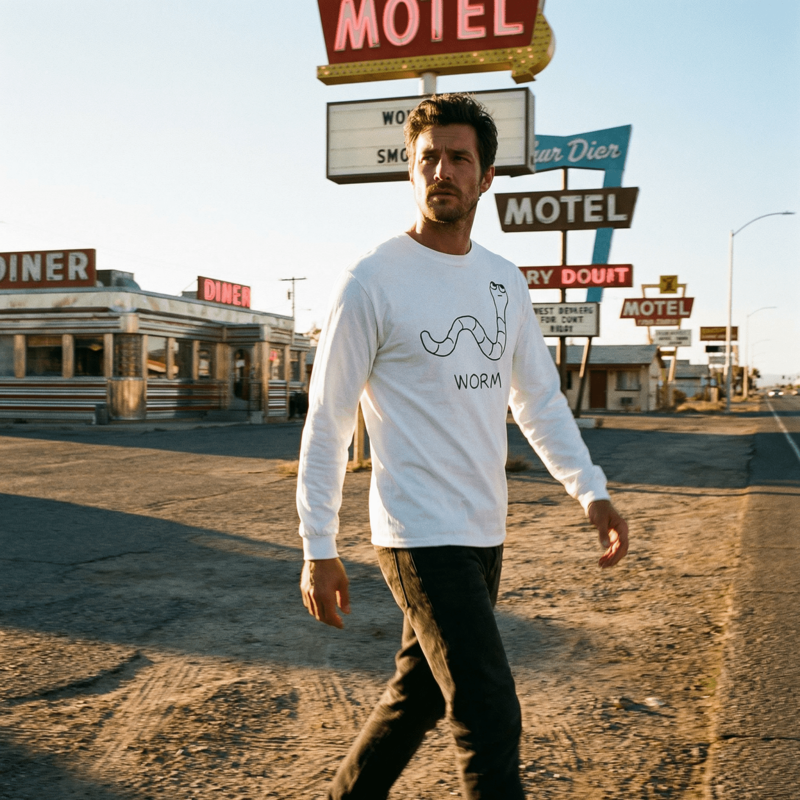 Worm - Long Sleeve Tee